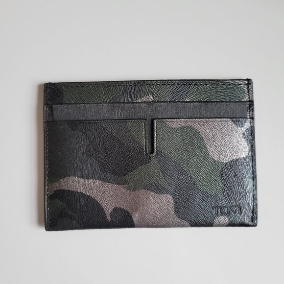 Tumi Accessories Tumi Chambers Rfid Lock Slim Card Case Wallet